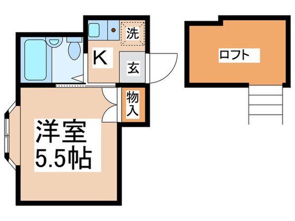 イトウハイツの物件間取画像